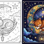 moon coloring pages